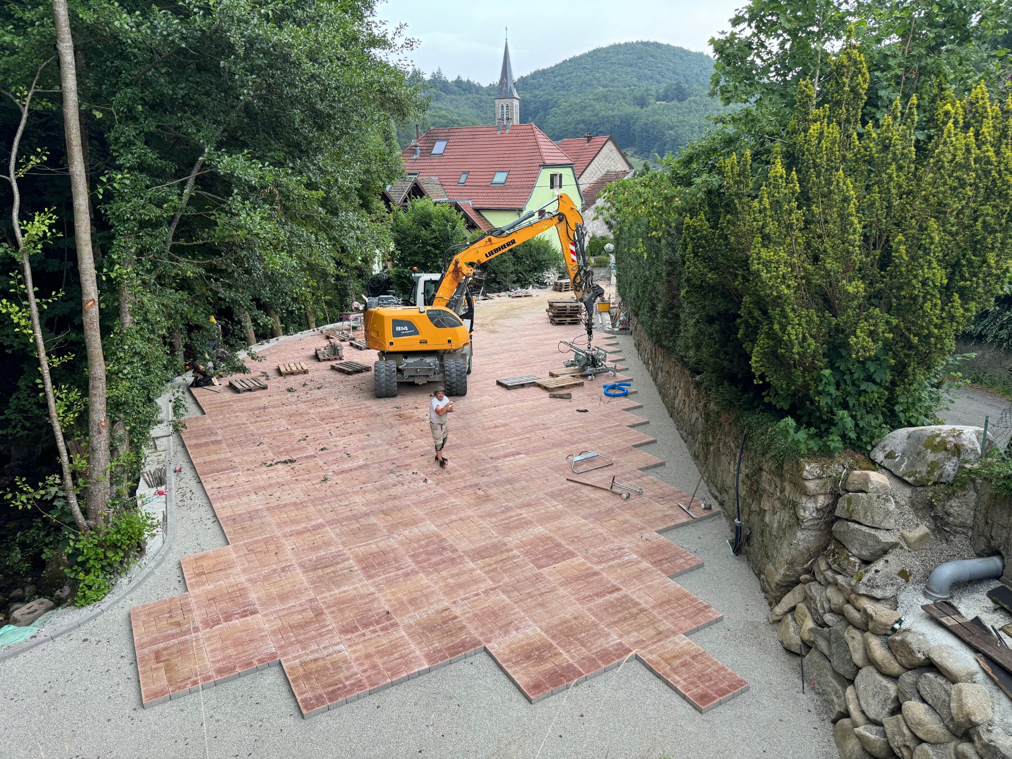 JP Creation&nbsp;: Entreprise de d&eacute;molition, terrassement et am&eacute;nagement ext&eacute;rieur &agrave; Cernay Mulhouse 0