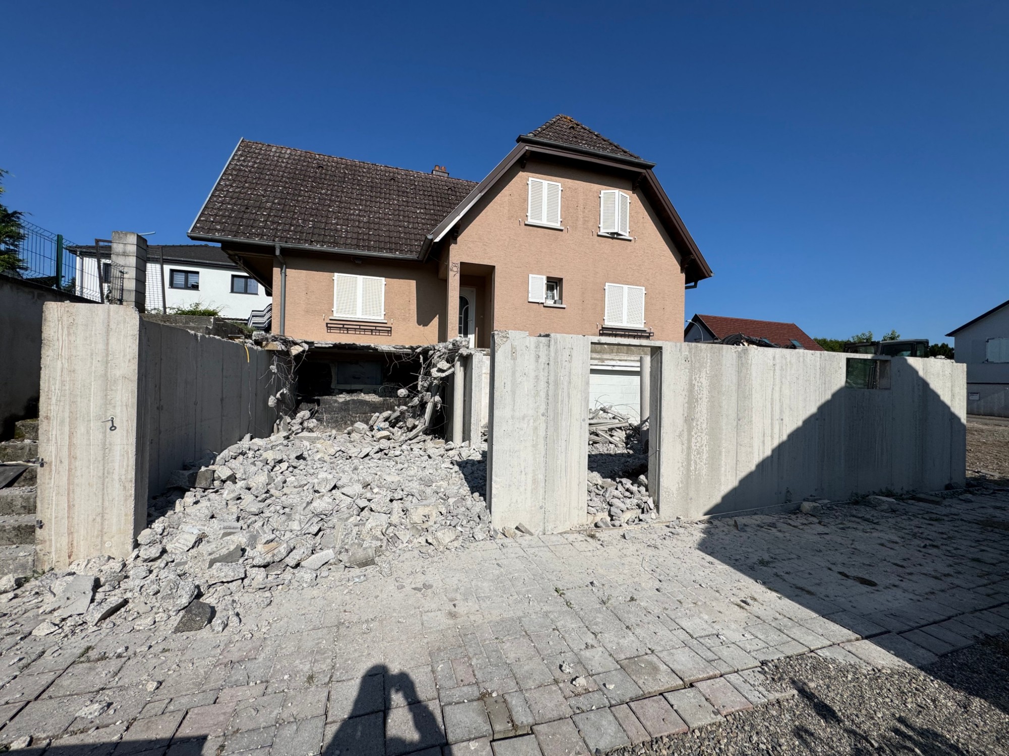 D&eacute;molition de tous b&acirc;timents et petite ma&ccedil;onnerie &agrave; Altkirch, pr&egrave;s de Guebwiller Colmar