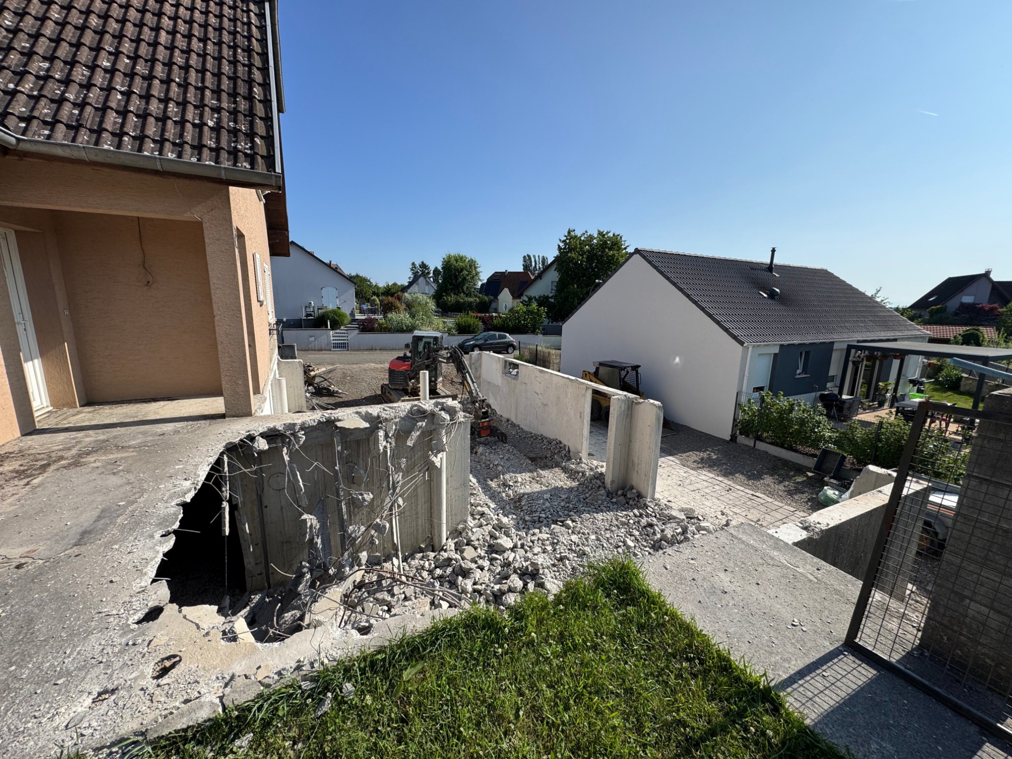 D&eacute;molition de tous b&acirc;timents et petite ma&ccedil;onnerie &agrave; Altkirch, pr&egrave;s de Guebwiller Kingersheim 1