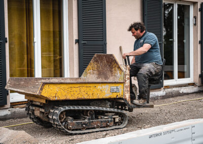 agrandissement de maison à Cernay